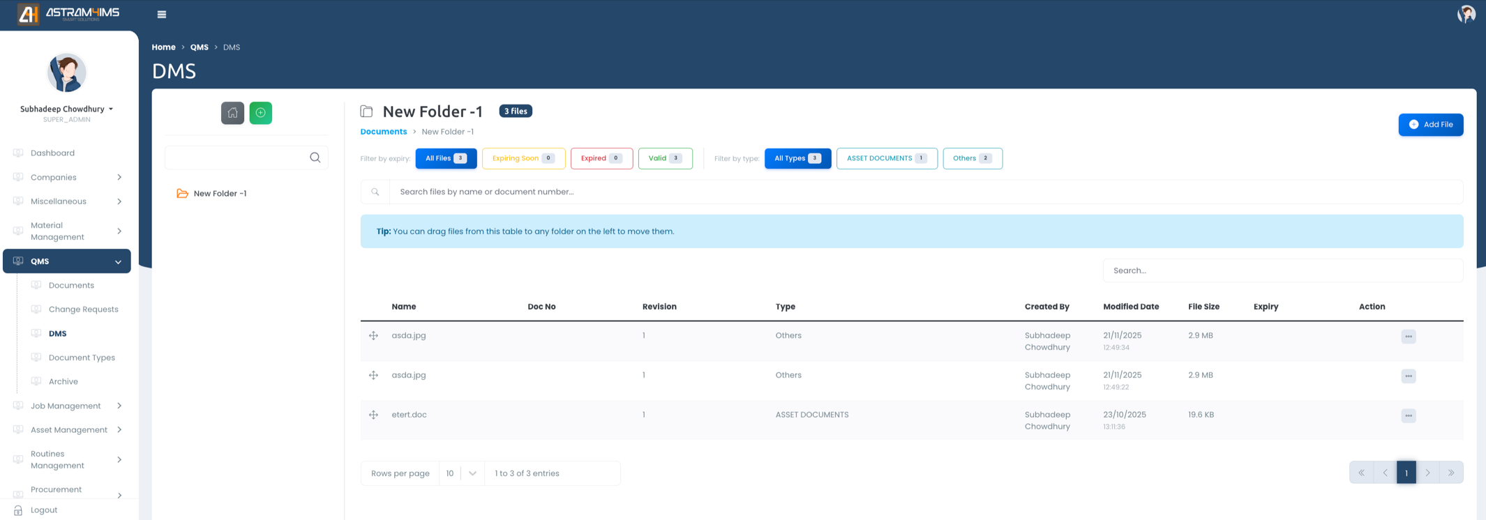 Zum Vergrößern klicken Document Management